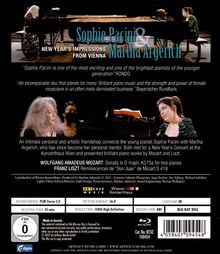 Sophie Pacini &amp; Martha Argerich - New Year's Impressions from Vienna, Blu-ray Disc