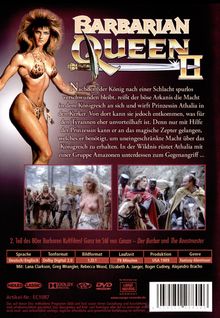 Barbarian Queen II, DVD