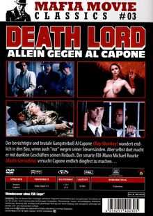 Death Lord - Allein gegen Al Capone, DVD