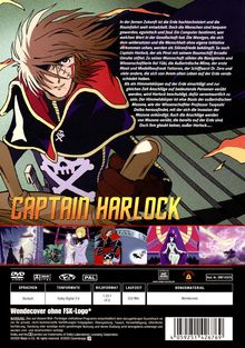Captain Harlock, 2 DVDs