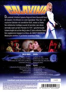 Galaxina (Blu-ray &amp; DVD im Mediabook), 1 Blu-ray Disc und 1 DVD