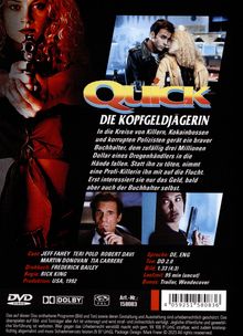 Quick - Die Kopfgeldjägerin, DVD