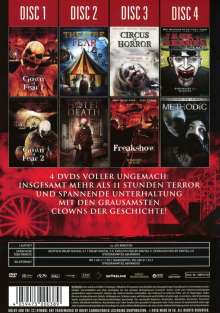 Die große Horror-Clowns Box, 4 DVDs