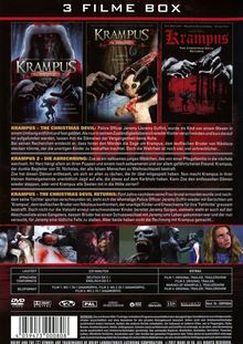 Krampus 1-3, 3 DVDs