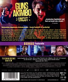 Guns Akimbo (Blu-ray &amp; DVD im Mediabook), 1 Blu-ray Disc und 1 DVD