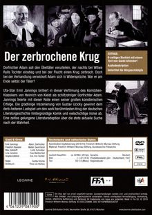 Der zerbrochene Krug (1937), DVD