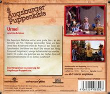 Augsburger Puppenkiste: Urmel spielt im Schloss, 2 CDs