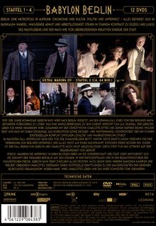 Babylon Berlin Collection Staffel 1-4, 12 DVDs