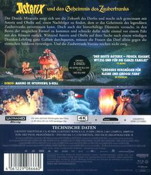 Asterix und das Geheimnis des Zaubertranks (Ultra HD Blu-ray &amp; Blu-ray), 1 Ultra HD Blu-ray und 1 Blu-ray Disc