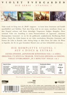 Violet Evergarden Staffel 1 (Komplettbox) (Blu-ray), 4 Blu-ray Discs