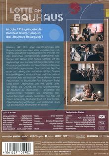 Lotte am Bauhaus, DVD