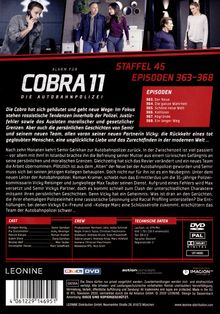 Alarm für Cobra 11 Staffel 45, 2 DVDs
