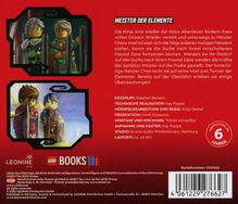 LEGO Ninjago Hörbuch (Band 01) Meister der Elemente, CD