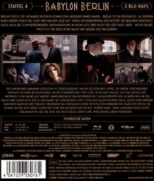 Babylon Berlin Staffel 4 (Blu-ray), 3 Blu-ray Discs
