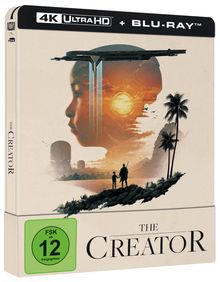 The Creator (Ultra HD Blu-ray &amp; Blu-ray im Steelbook), 1 Ultra HD Blu-ray und 1 Blu-ray Disc