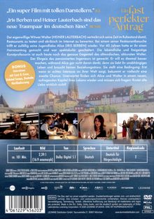 „Ein super Film mit tollen Darstellern.“ Bonus: Interviews. Drei Filmszenen unten, Stadtsilhouette oben. Runtime, Bild-, Tonformat, Deutsch.