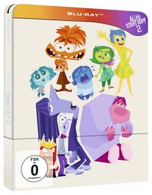 Alles steht Kopf 2 (Blu-ray im Steelbook), Blu-ray Disc