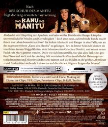 Nach "Der Schuh des Manitu" folgt die Fortsetzung "Das Kanu des Manitu". Bonusmaterial: Interviews, Clips, Trailer.