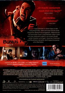 FSK 16, Gewalt, Verletzung. "Er macht verdammt noch mal viel Spaß!" "Verrücktes Gemetzel" Bonus Making-of. Dramatische Filmszenen.