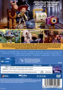 „Umwerfend fantasievoll, actionreich, emotional – und up to date“ steht oben. Darunter sind Szenen aus einem Animationsfilm.