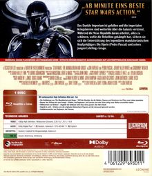 Ein Zitat: "Ab Minute eins beste Star Wars Action." Beschreibung der Serie und technischen Details einer Blu-ray.