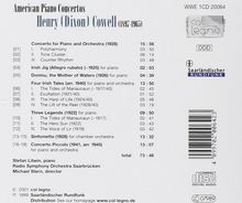 Henry Cowell (1897-1965): Klavierkonzert, CD