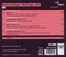 Donaueschinger Musiktage 2005 Vol.3, CD