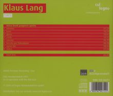 Klaus Lang (geb. 1971): Missa Beati Pauperes Spiritu, CD