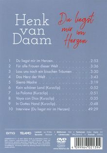 Henk Van Daam: Du liegst mir im Herzen, DVD