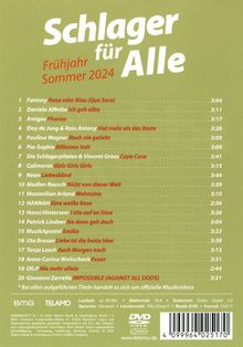 Schlager für Alle: Frühjahr/Sommer 2024, DVD