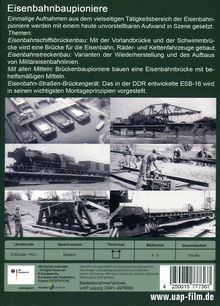 Eisenbahnbau Pioniere - Streckenbau und Schiffs/Straßenbrückenbau, DVD