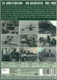 Die Armeefilmschau - NVA Nachrichten 1967-1969, 2 DVDs