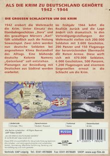 Als die Krimi zu Deutschland gehörte 1942-1944, DVD