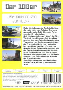 Der 100er - Deutschlands bekannteste Buslinie: Vom Bahnhof Zoo zum Alex, DVD