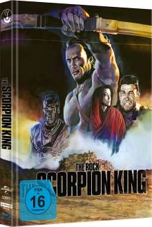 Scorpion King (Ultra HD Blu-ray &amp; Blu-ray im Mediabook), 1 Ultra HD Blu-ray und 1 Blu-ray Disc