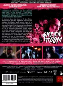 Green Room (Blu-ray &amp; DVD im Mediabook), 1 Blu-ray Disc und 1 DVD