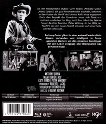 Der Mann von Del Rio (Blu-ray), Blu-ray Disc