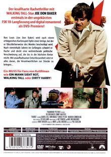 Ein Mann nimmt Rache, DVD