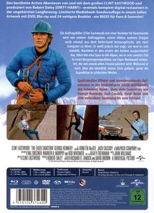 Dieses Werk zeigt einen Auftragskiller auf Bergexpedition. Spektakuläre Szenen in den Alpen versprechen Spannung.