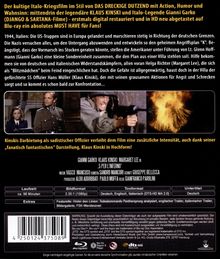 Werbetext für einen Italo-Kriegsfilm im Stil von "Das dreckige Dutzend", mit Klaus Kinski. Szenen und Details auf der Rückseite.