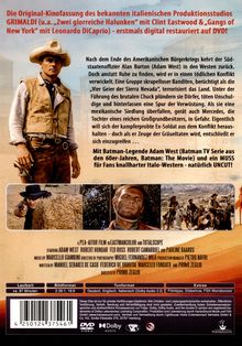 Original-Kinofassung des italienischen Produktionsstudios GRIMALDI, digital restauriert auf DVD. Cowboys-Szene.