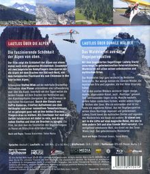 Die Luftwanderer - Lautlos über die Alpen / Lautlos über dunkle Wälder (Blu-ray), Blu-ray Disc