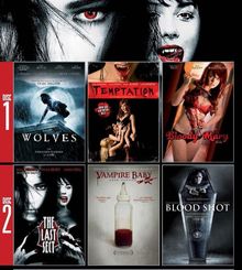 Vampire - Sexy und Tödlich (6 Filme auf 2 DVDs), 2 DVDs