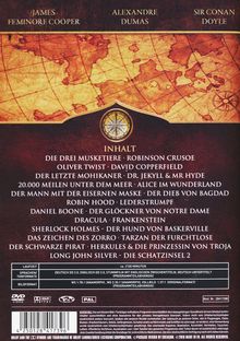 Abenteuer - Die Klassiker der Weltliteratur (23 Filme auf 8 DVDs), 8 DVDs