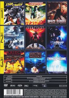 Krieg der Galaxien (9 Filme auf 3 DVDs), 3 DVDs