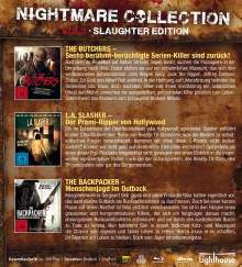 Nightmare Collection Vol. 1: Slaughter Edition (Blu-ray), 3 Blu-ray Discs