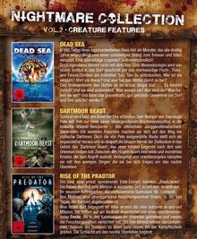 Nightmare Collection Vol. 2: Creature Features, 3 DVDs