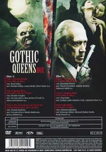 Gothic Queens Box (6 Filme auf 2 DVDs), 2 DVDs