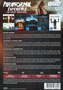 Paranormal Experience - The Creepy Movie-Box, 5 DVDs