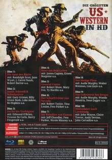 Die größten US-Western in HD (Blu-ray), 10 Blu-ray Discs